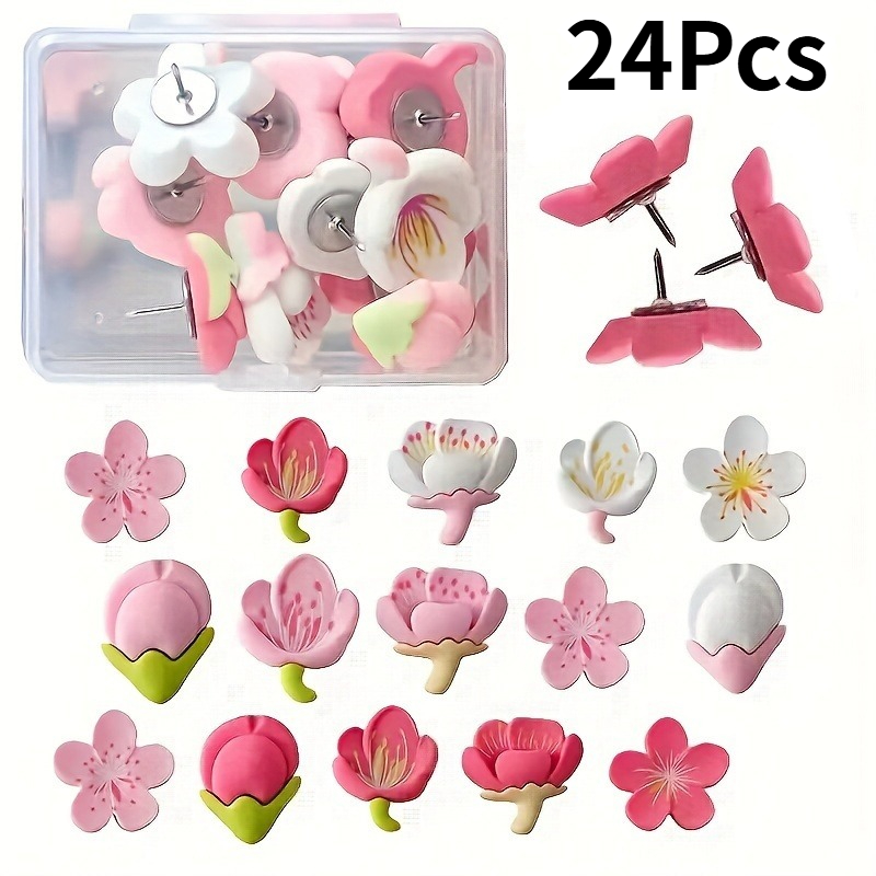 Office Furniture Online - Juego de 24 Alfileres Decorativos para