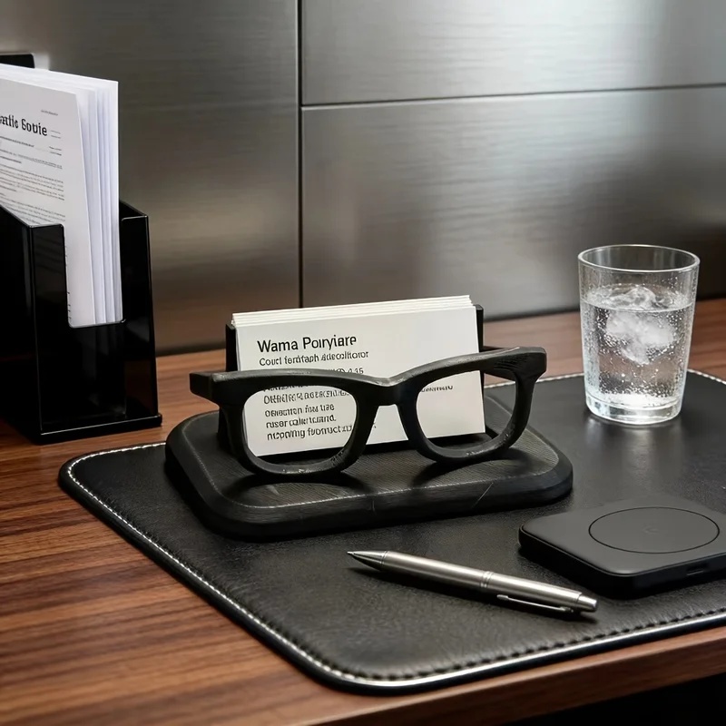 Office Furniture Names - Soporte para tarjetas de visita con