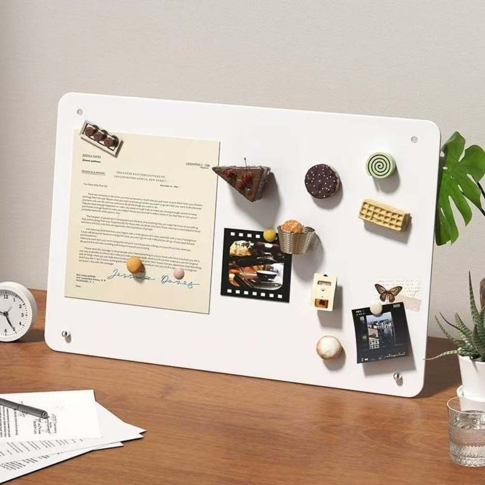 Office Furniture Online - Nuevo Tablero Magnético Metálico para Fotos,