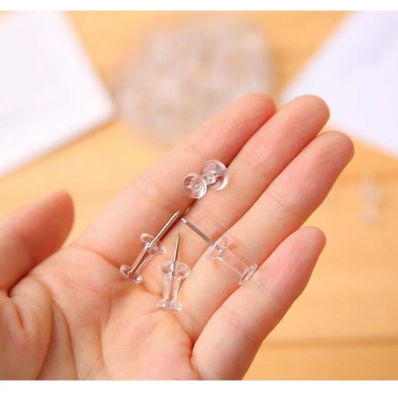 Chinchetas transparentes con c - Office Furniture Online reseña y precio