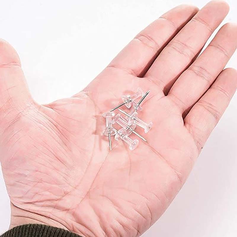Chinchetas transparentes con c - Office Furniture Online reseña y precio