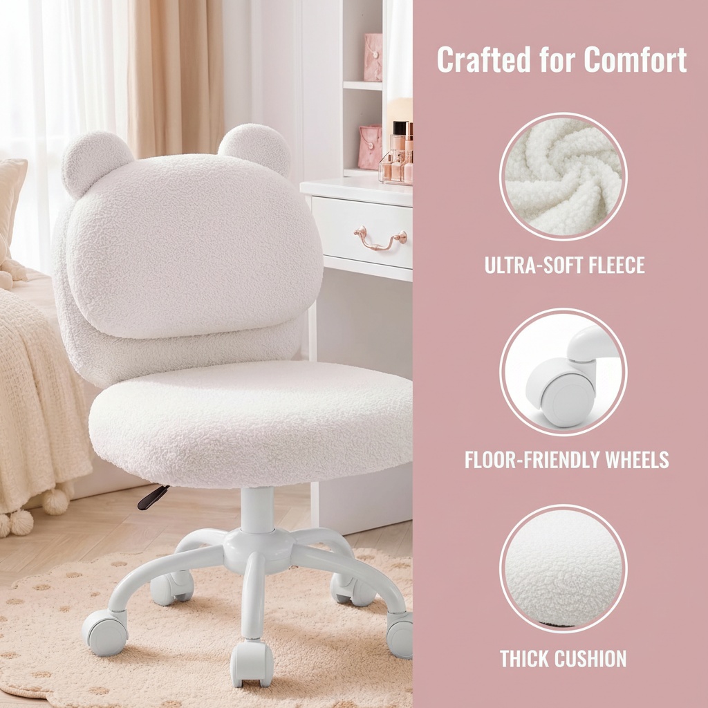 Silla Vanity, Silla de Escrito - Office Furniture Hon reseña y precio