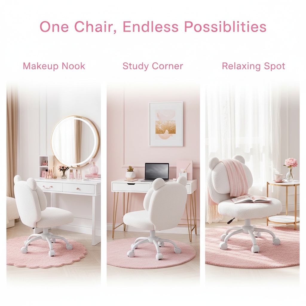 Silla Vanity, Silla de Escrito - Office Furniture Hon reseña y precio