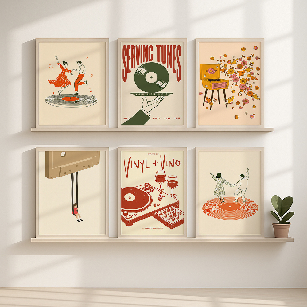 Póster de Lona Vintage con Dis - Office Furniture Direct reseña y precio