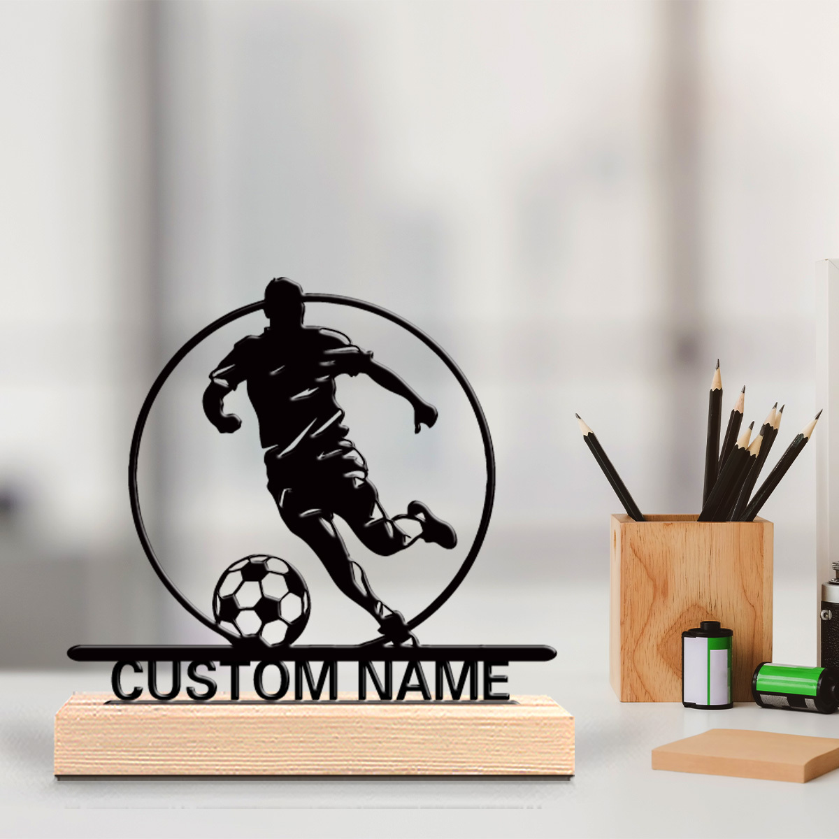 Estatua Metálica Personalizada - Office Furniture Direct reseña y precio