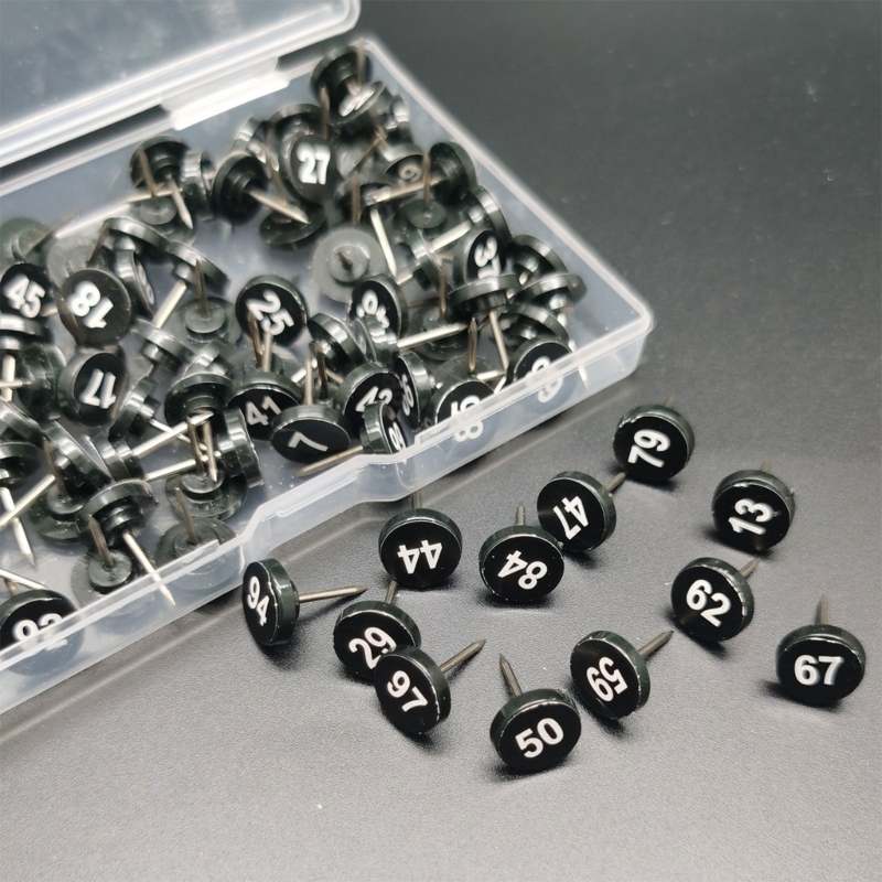 100 chinchetas redondas numera - Office Furniture Online reseña y precio