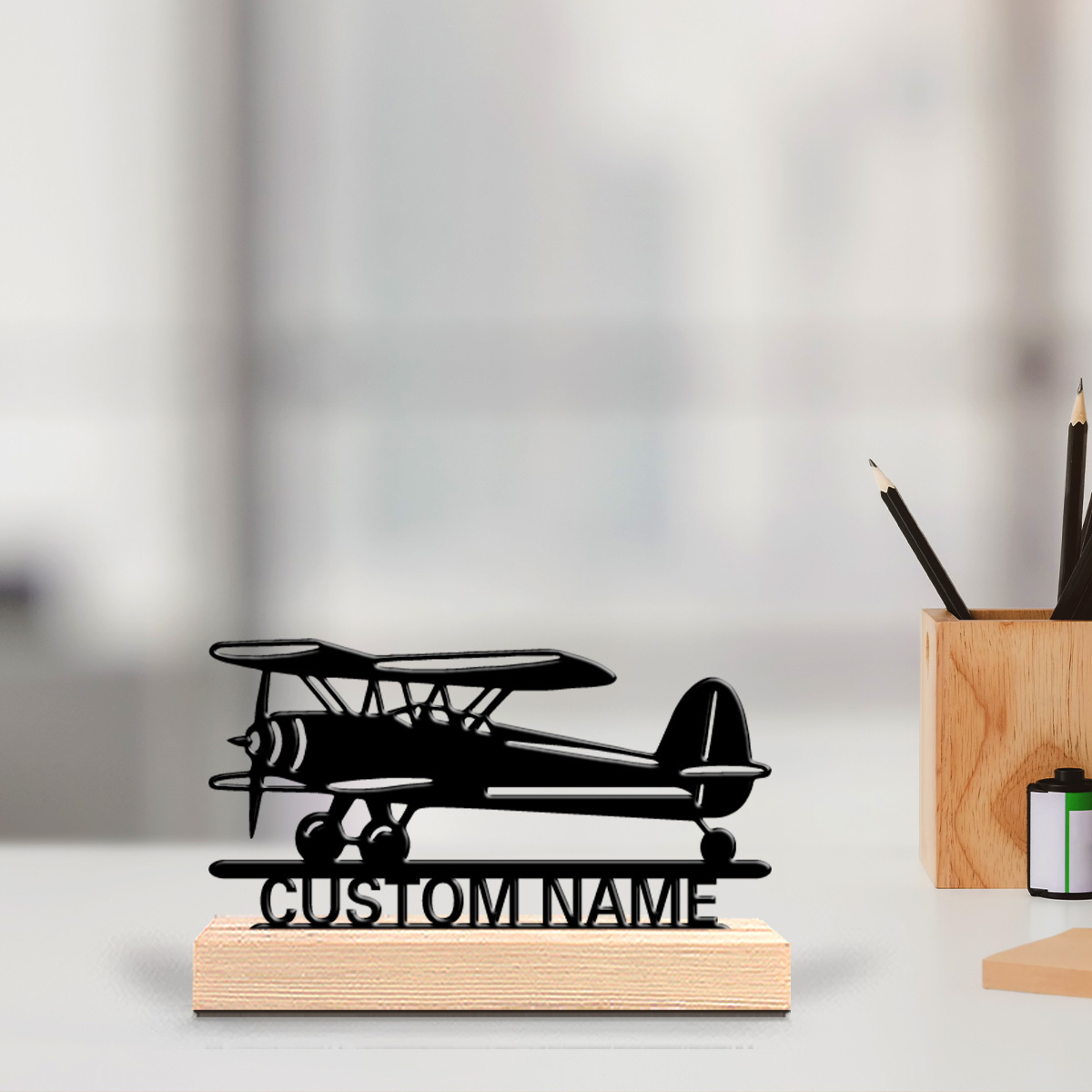 Estatua de Metal de Avión Pers - Office Furniture Names reseña y precio