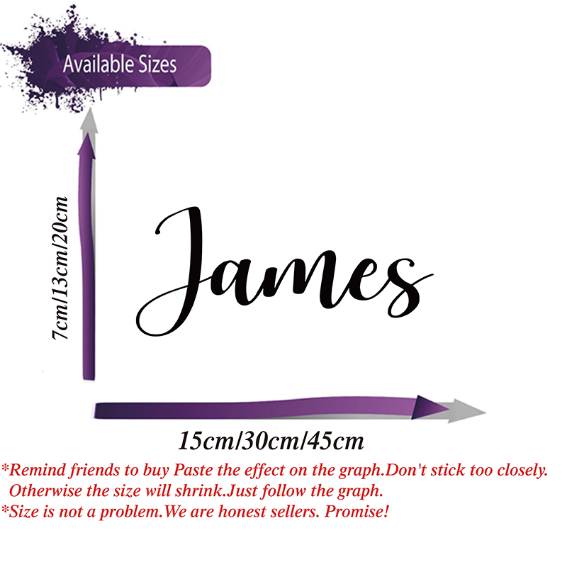 Pegatina con nombre personaliz - Office Furniture Names reseña y precio